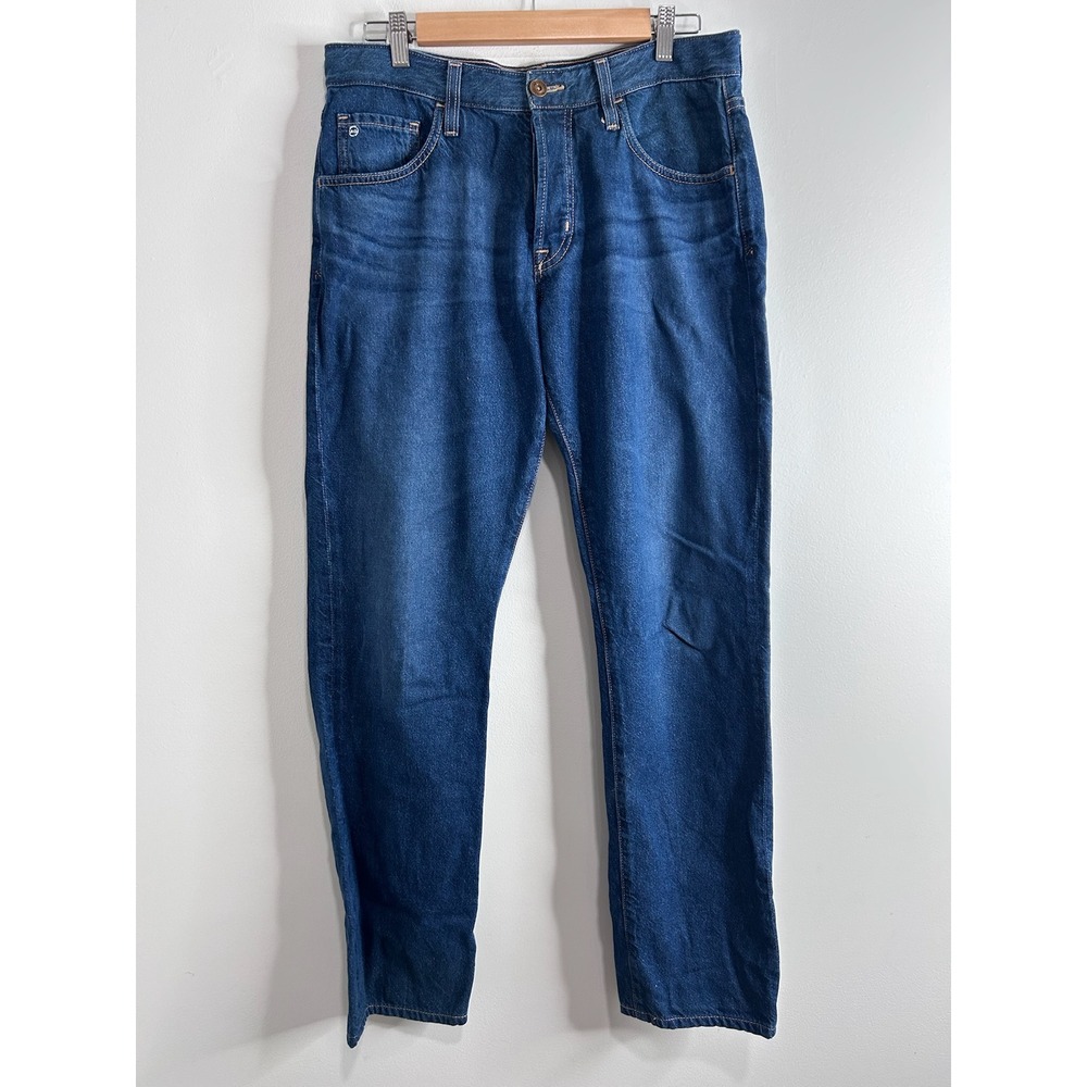 AG Adriano Goldschmied The Jean of Tomorrow Everett Slim Straight Jeans Blue 31